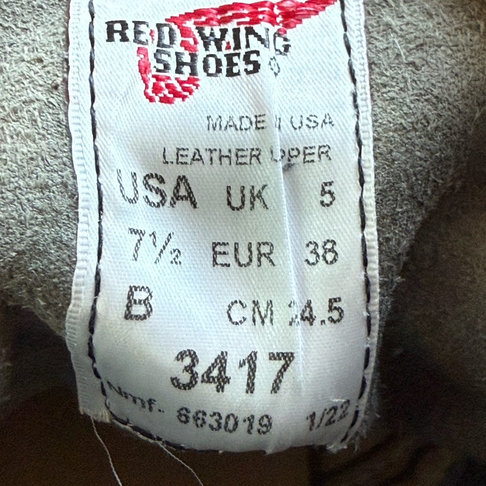 Red Wing Women Classic Moc Boot - Picture 8 of 9